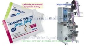 ماكينة تعبئة زيت في اكياس جرامات من شركة ام تو باك