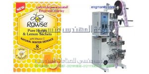 ماكينة تعبئة وتغليف عسل النحل والشامبو والكاتشاب في اكياس صغيرة الحجم