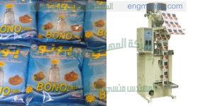 الات تعبئة وتغليف البقوليات مثل العدس والملح والفول