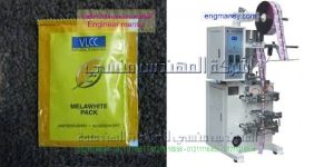 ماكينة تعبئة سوائل ذات لحام رباعي أتوماتيك سريعة و بسيطة في الأداء