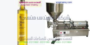 ماكينة تعبئة كاتشب من انتاج المهندس منسى