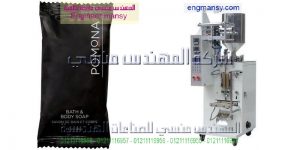 ماكينة تعبئه حمام كريم الشعر واكياس شامبو الشعر والبلسم للشعر ماركة ام توباك