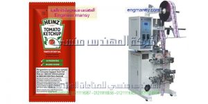 مكن تعبئة صلصة وكاتشب وصابون سائل وشامبو وعصائر وجميع أنواع السوائل