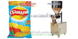 الات تعبئة وتغليف حلقات شيبس والذرة المقرمشة