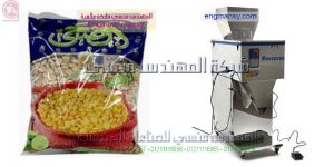 الات تعبئة وتغليف ذرة صفراء مجروشة