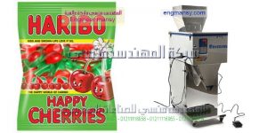 ماكينة تعبئة وتغليف اكياس الجلى بجميع انواعها من شركة ام توباك