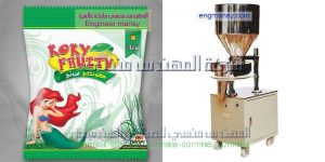 مكن تعبئة وتغليف الحبوب والبودر