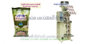 مكنة تعبئة البقوليات والسكر والارز