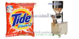 آلة تعبئة وتغليف حجمية للمنظفات بالنظام الحجمي