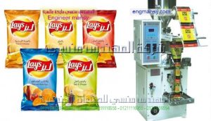 آلة تعبئة وتغليف شيبس الذرة وسناكس