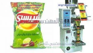آلة تعبئة وتغليف مكسرات وسناكس وفصفص وشيبسي وحلويات وشاي