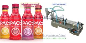 خط تعبئة المواد الغذائية السائلة