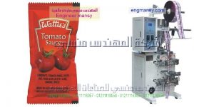 ماكينات تعبئة وتغليف سوائل كاتشب وصوصات وعصائر ومنظفات