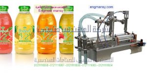 ماكينة تعبئة سوائل عصائر نصف اتوماتيك