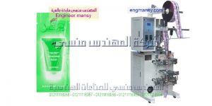 ماكينة تعبئة و تغليف سوائل و سوائل لزجه كتشب جل