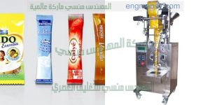 مكن تعبئة وتغليف قهوة ومسحوق الحليب ونسكافه وكابتشينو