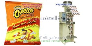 آلة تعبئة وتغليف شيبس سناكس كاراتية فشار