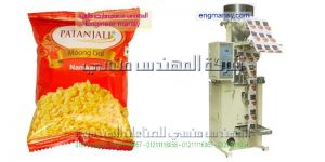 ماكينة تعبئة السكر والبقوليات من شركة المهندس منسى